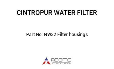 NW32 Filter housings