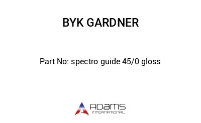 spectro guide 45/0 gloss